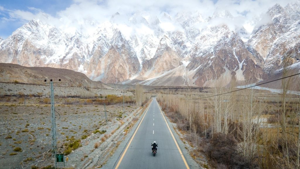 motorcycle karakoram highway